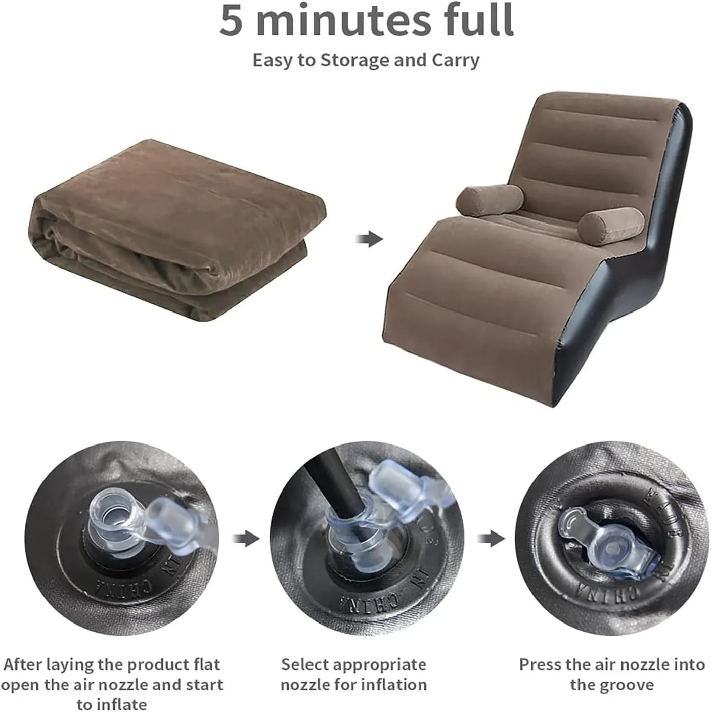 Inflatable Recliner Chair Sofa