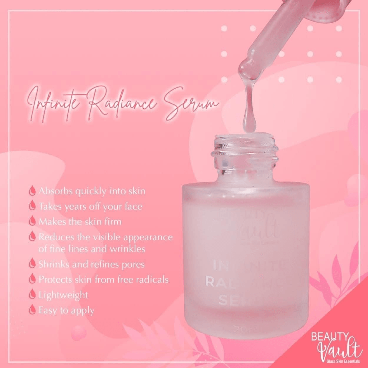 Beauty Vault Infinite Radiance Serum - 20ml