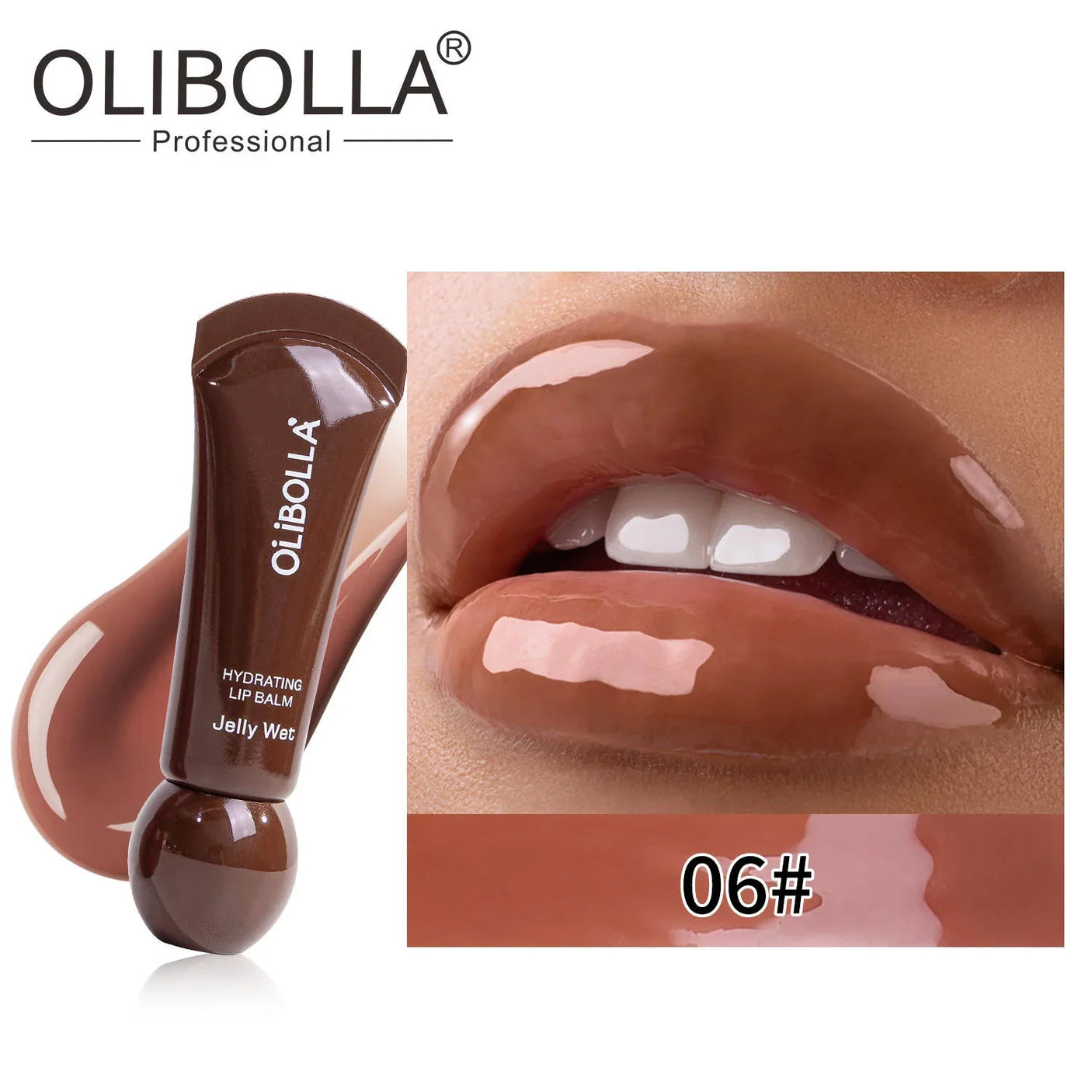 Olibolla Jelly Lip Balm 24H Glass Like Shine LA-L325