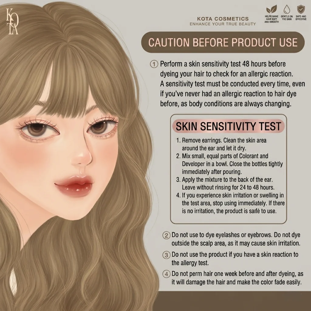 Kota Cosmetics Sakura Thailand Hair Color Pink Blonde - 100ml + 100ml