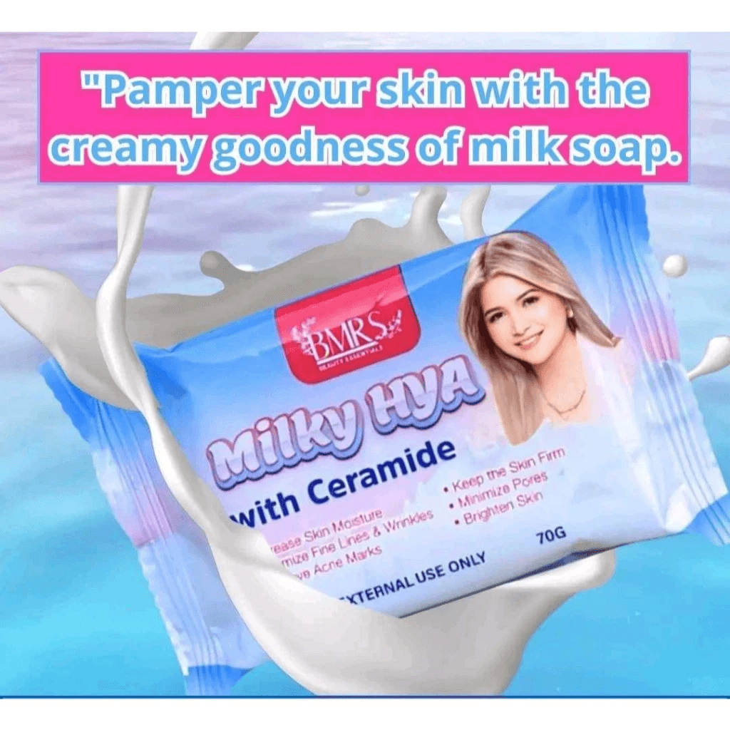 BMRS Milky Hya Soap With Ceramide - 70g