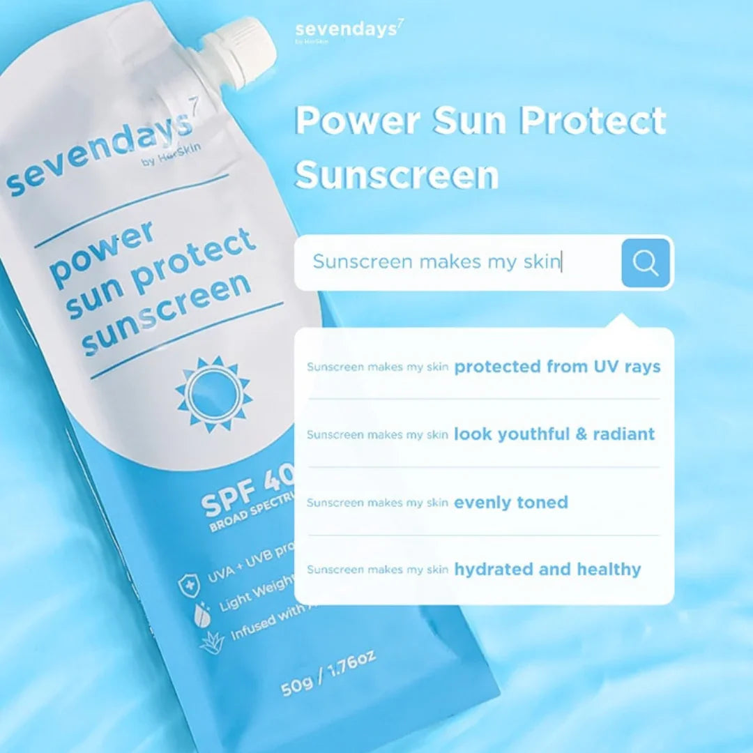 HerSkin Sevendays Sunscreen SPF 40 - 50g