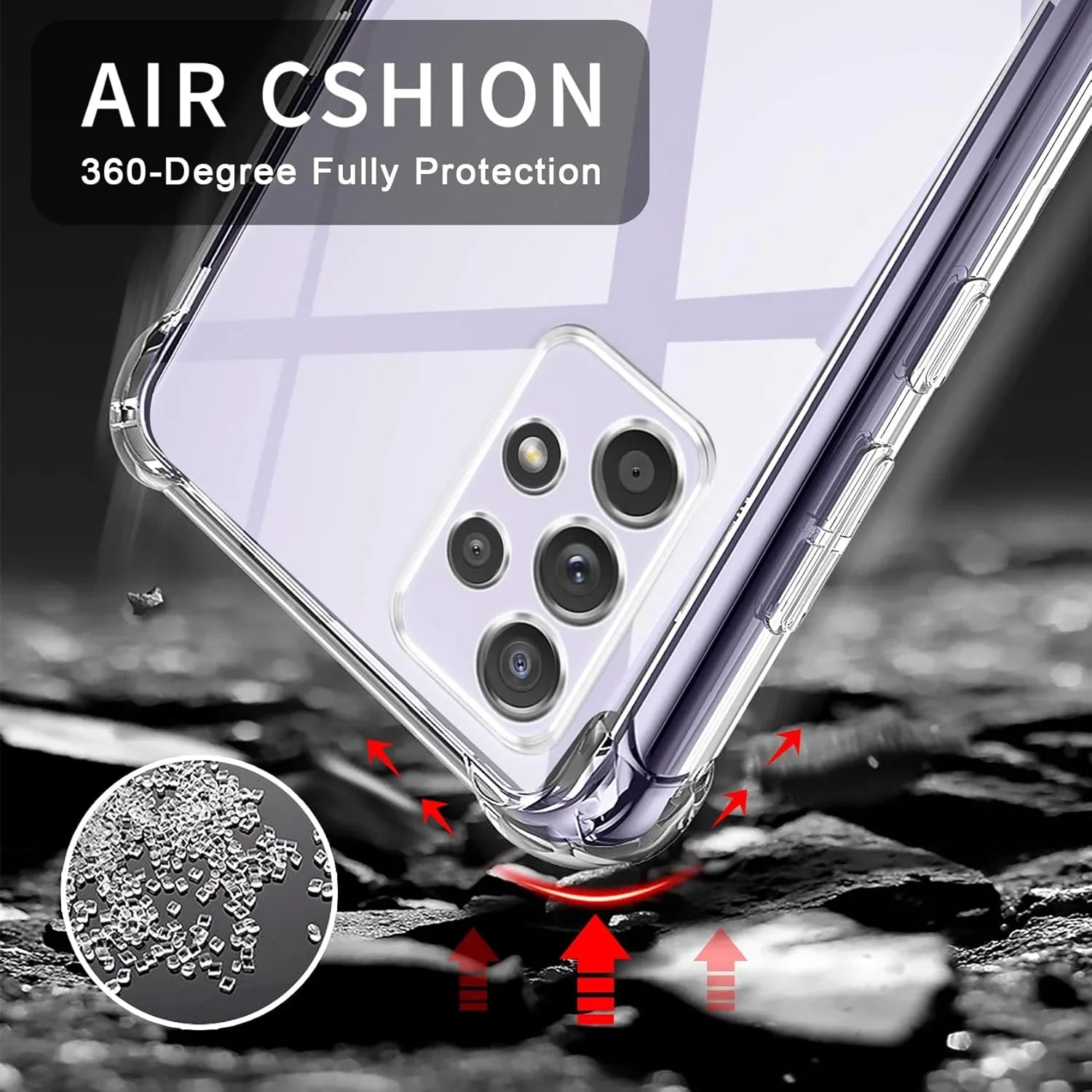 Samsung A33 5G Transparent Protective Case