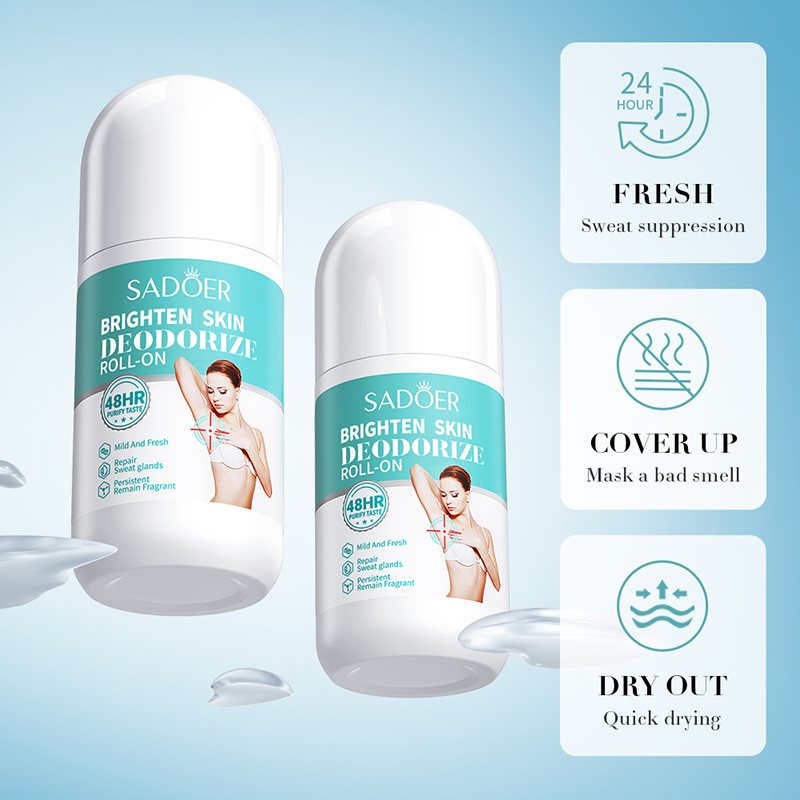 Sadoer Brighten Skin Deodorize Deodorant Roll-On - 50ml