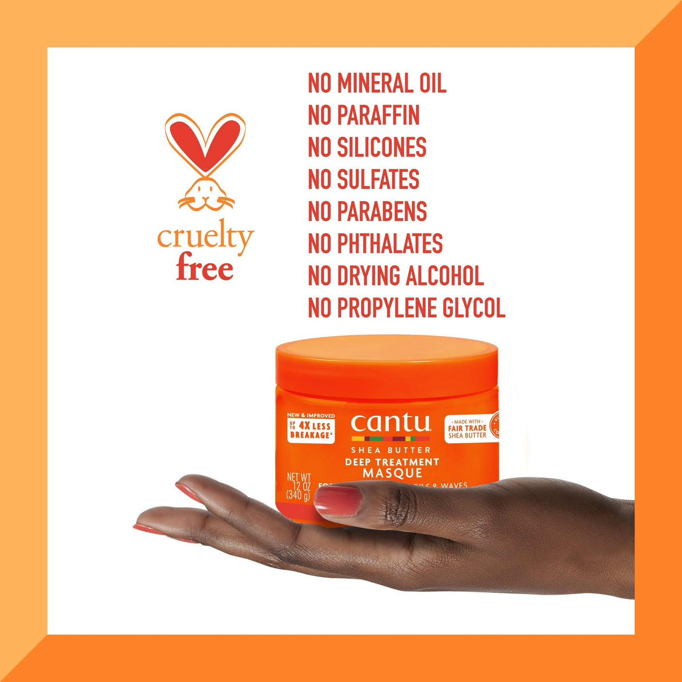 Cantu Shea Butter Deep Treatment Hair Masque - 340g