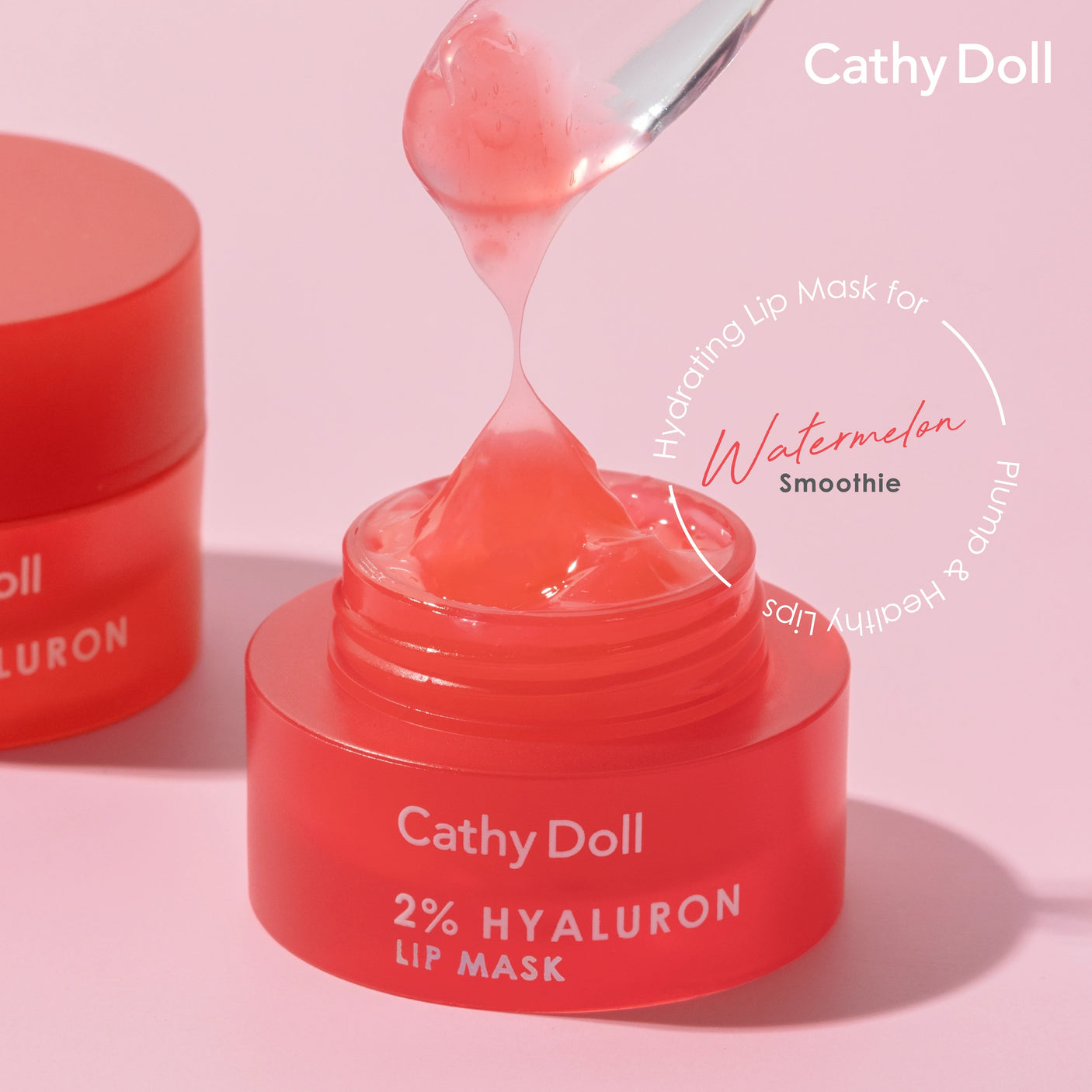 Cathy Doll 2% Hyaluron Lip Mask Watermelon Smoothie - 4.5g
