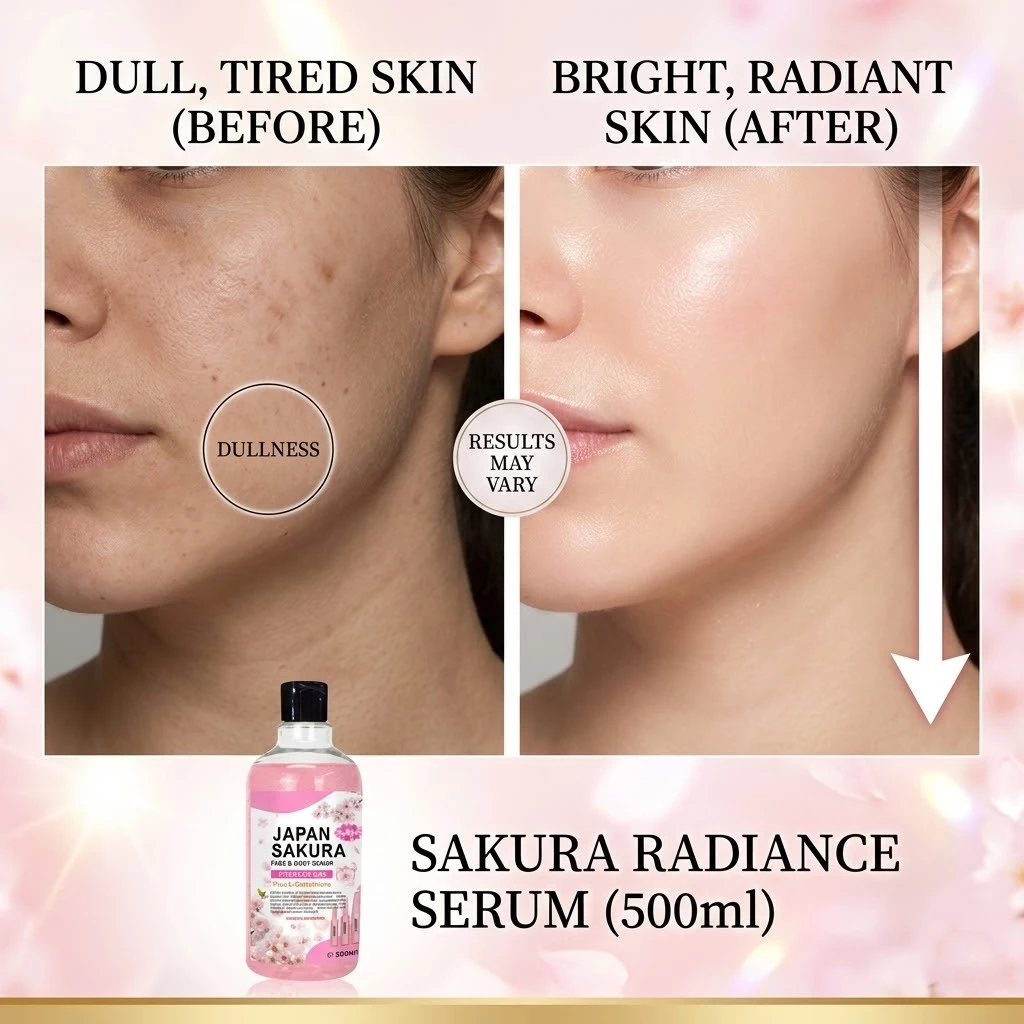 Dr.Meinaier Japan Sakura Face & Body Serum - 500ml