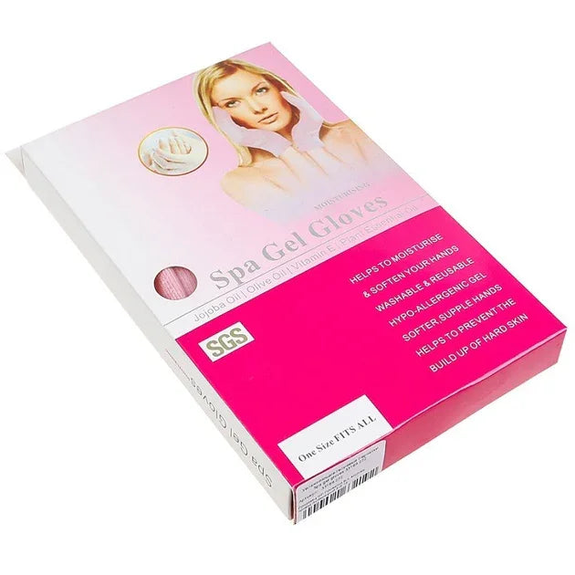 قفازات جل ترطيب وترطيب السبا