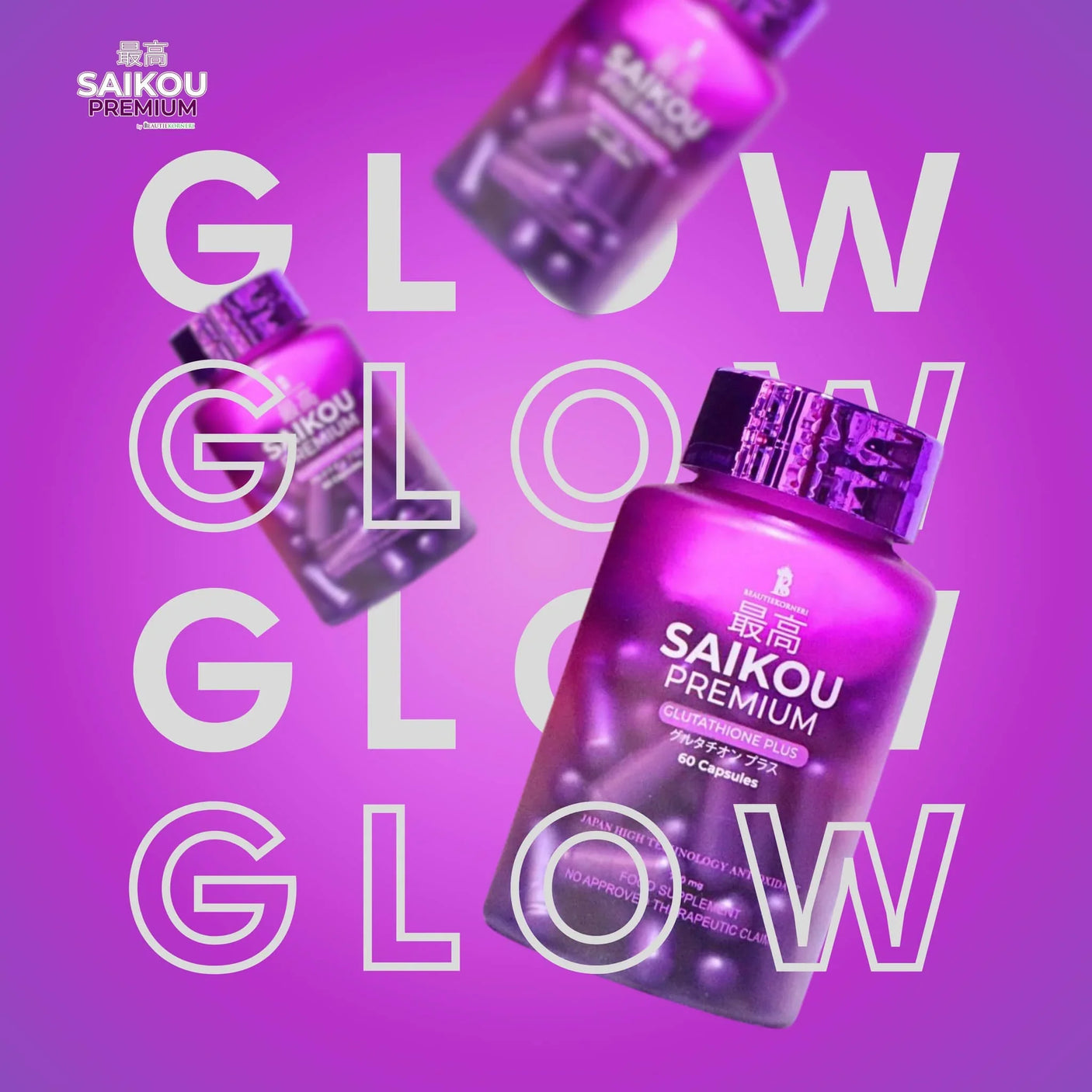 SAIKOU Premium Glutathione Plus