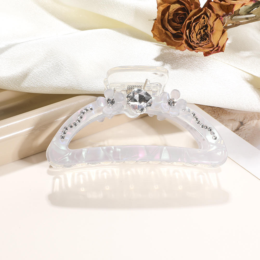 Korean Style Shiny Hair Claw Clips - AC100024