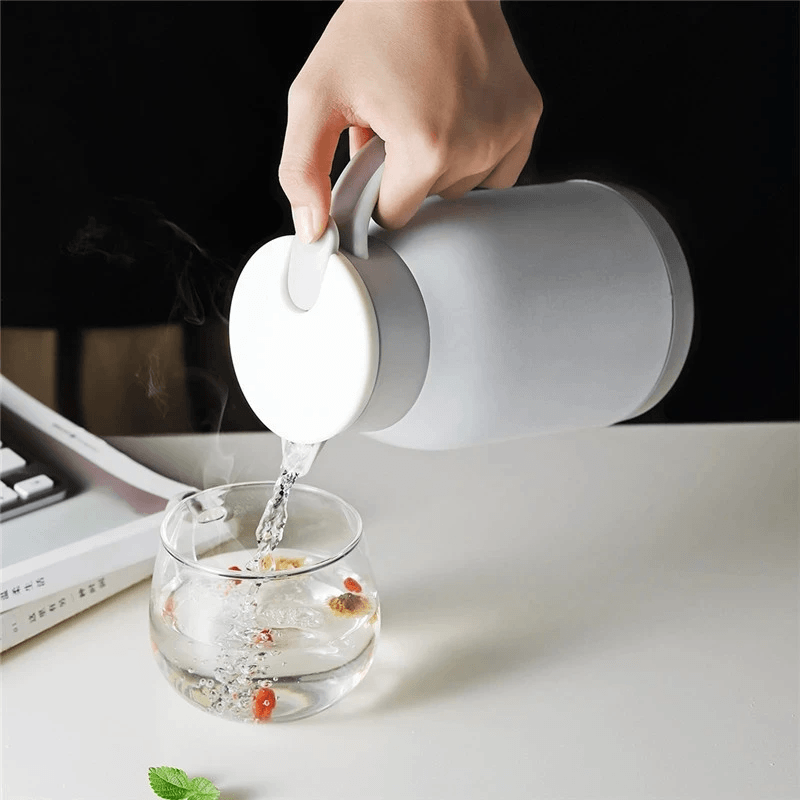 High Capacity Stainless Steel Vacuum Flask Coffee Pot - 1200ml