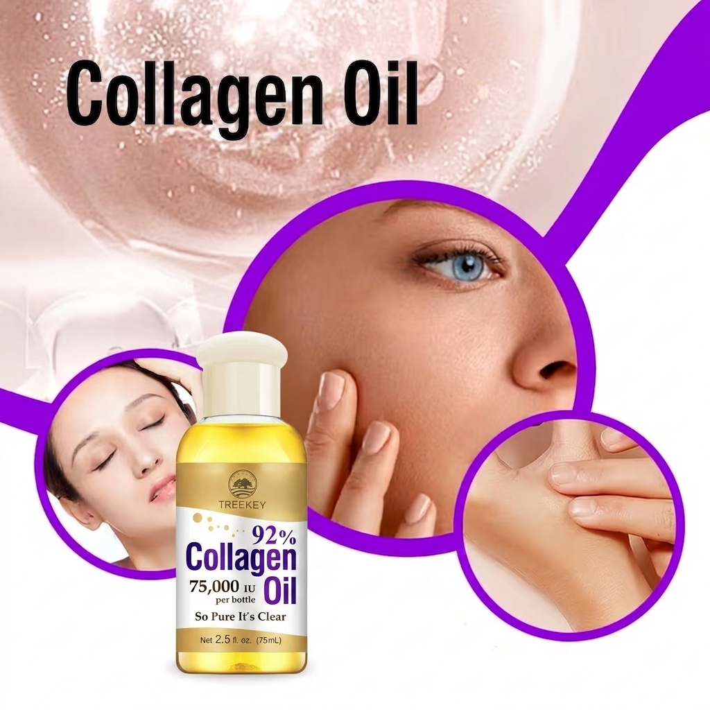 Treekey Moisturizing 92% Collagen Oil - 75ml