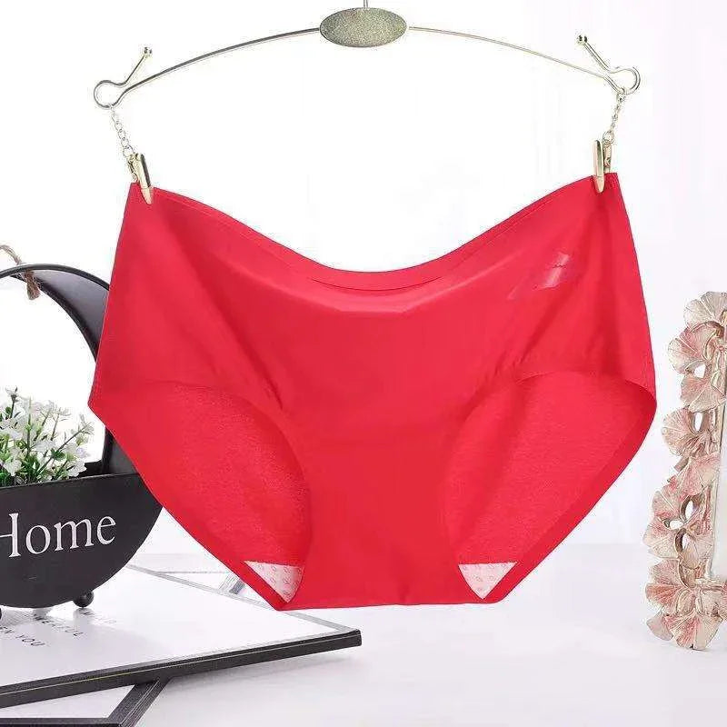 Women's Mid-Waist Seamless Underwear Panty - #322
