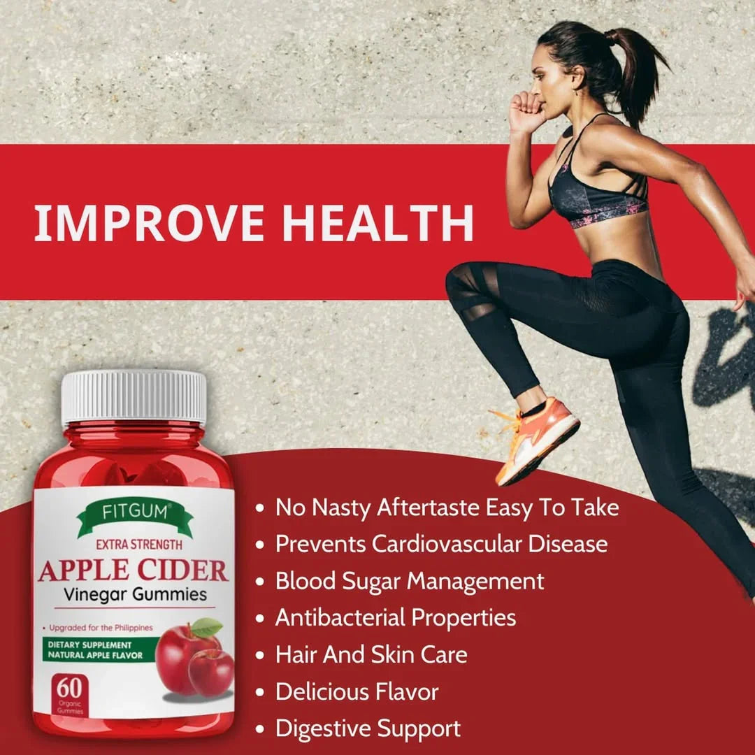 Fitgum Apple Cider Vinegar Gummies
