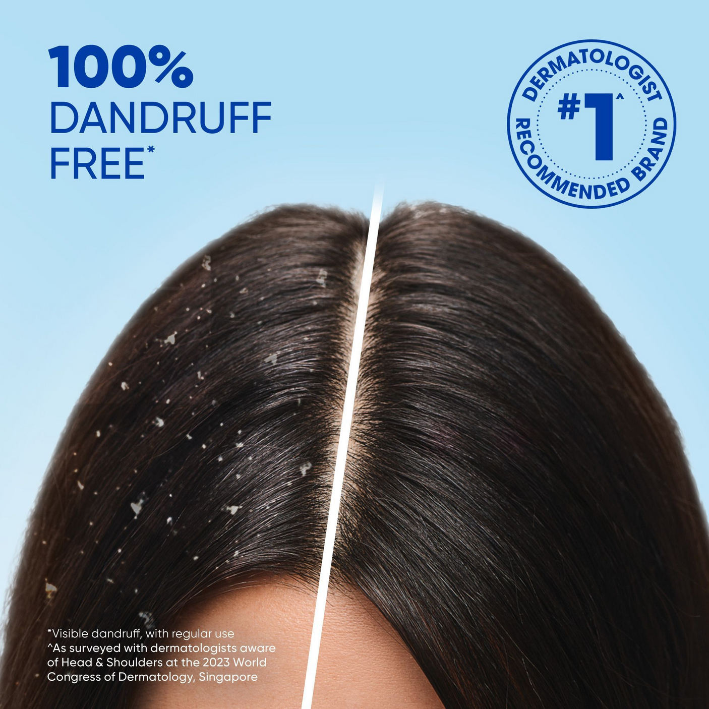 Head & Shoulders Smooth & Silky Anti-Dandruff Shampoo - 350ml+190ml