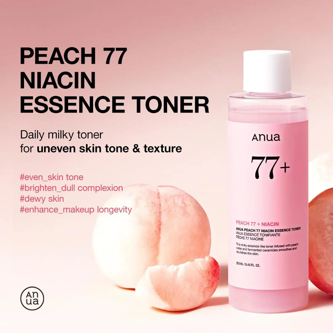 Anua Peach 77 Niacin Essence Toner - 250ml