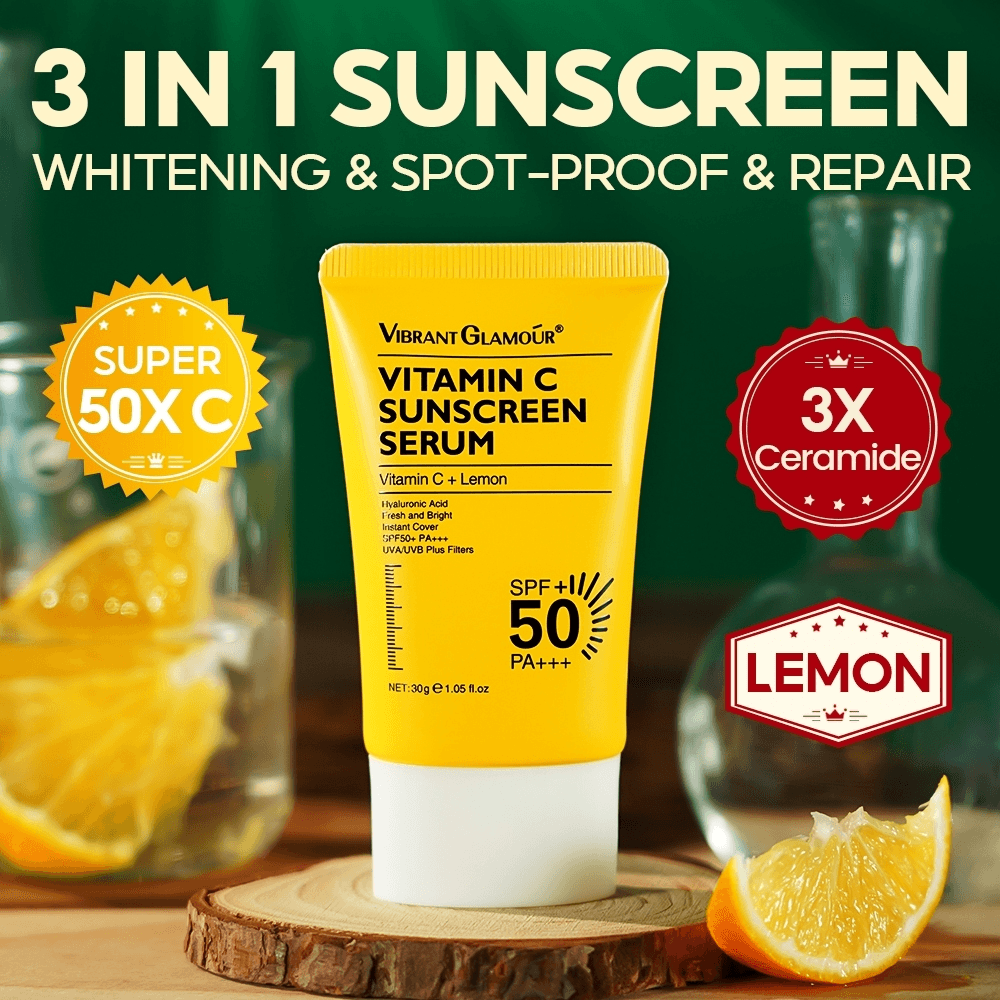 VIBRANT GLAMOUR مصل فيتامين سي الواقي من الشمس SPF 50+ PA+++ - 30 جرام