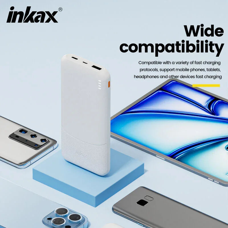 inkax Fast Charging 10000Mah Power Bank PB-21