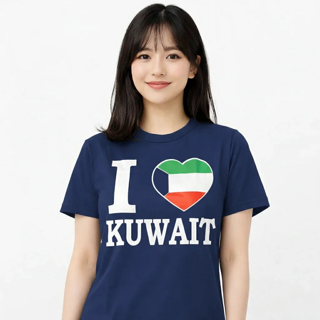 I Love Kuwait Women's T-Shirt #1027