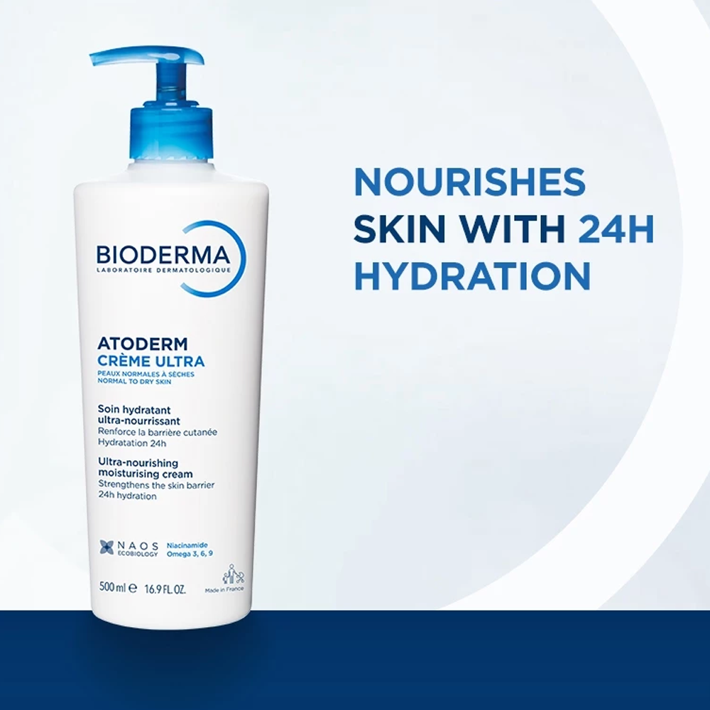 Bioderma Atoderm Creme Ultra Moisturizing Cream - 500ml