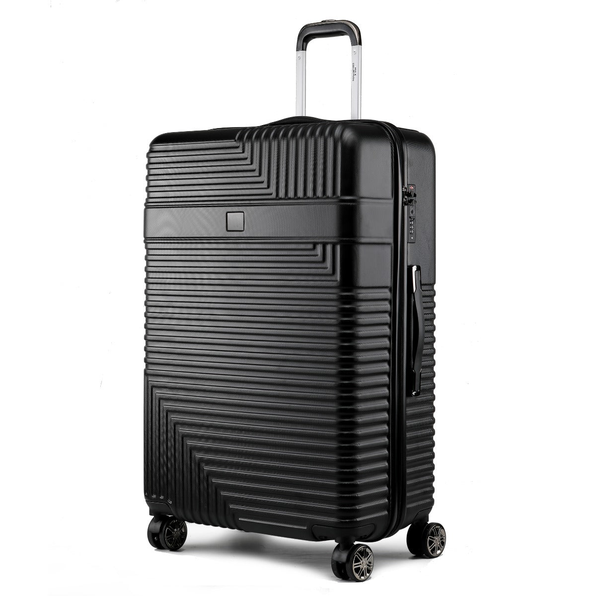 Tresmode Stitch-2 Black 28-inch Check-in Luggage Bag
