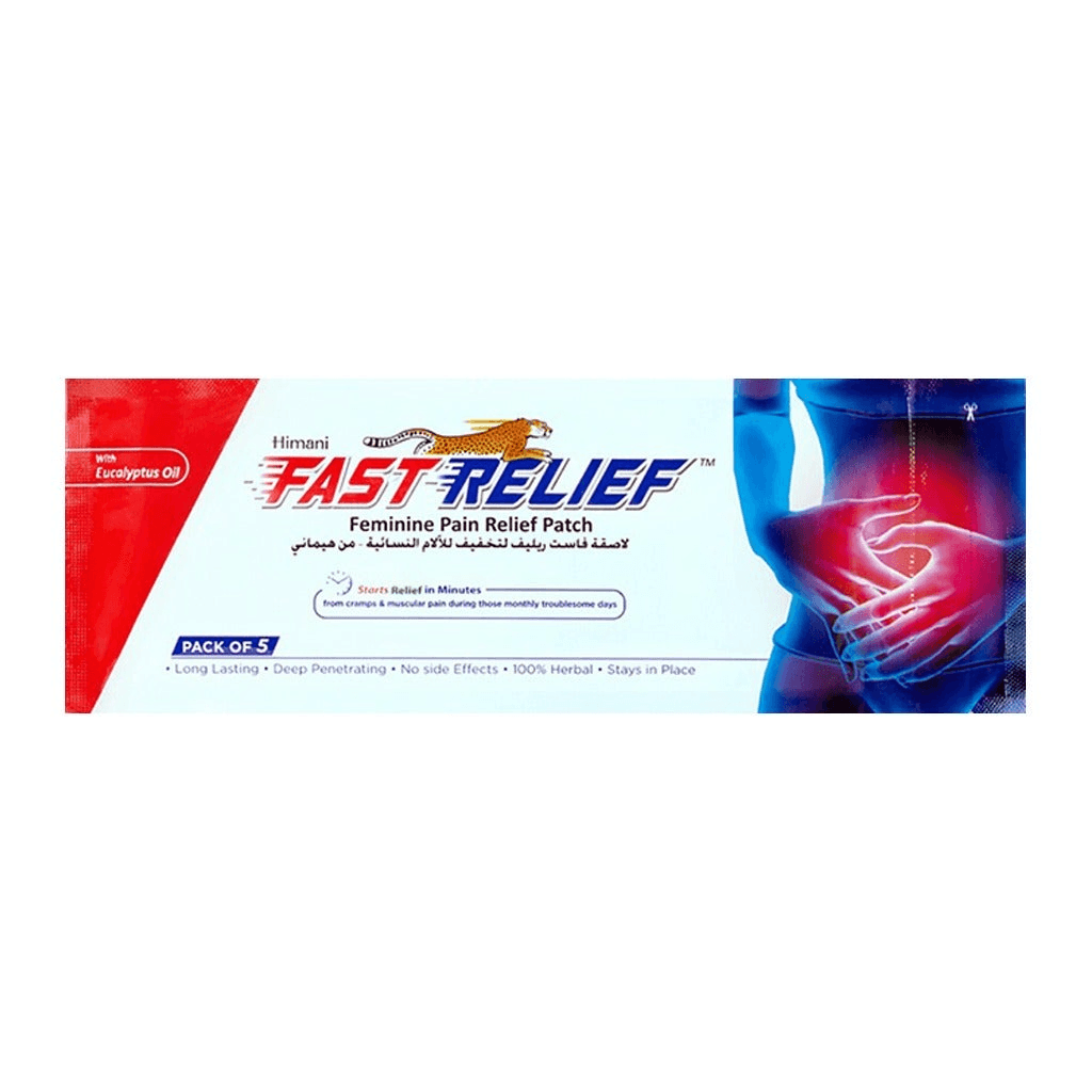 Himani Fast Relief Feminine Menstrual Pain Relief Patch - Pack Of 5's