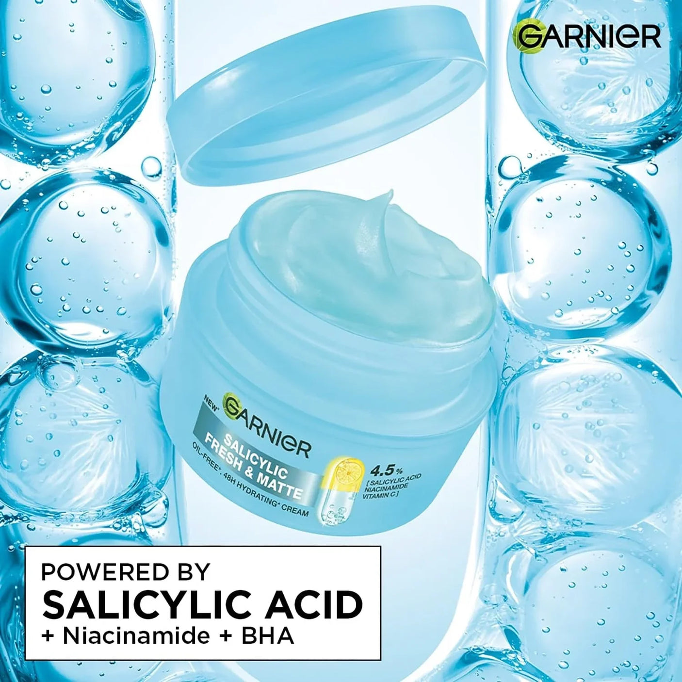 Garnier Salicylic Dry Touch Cream - 30ml
