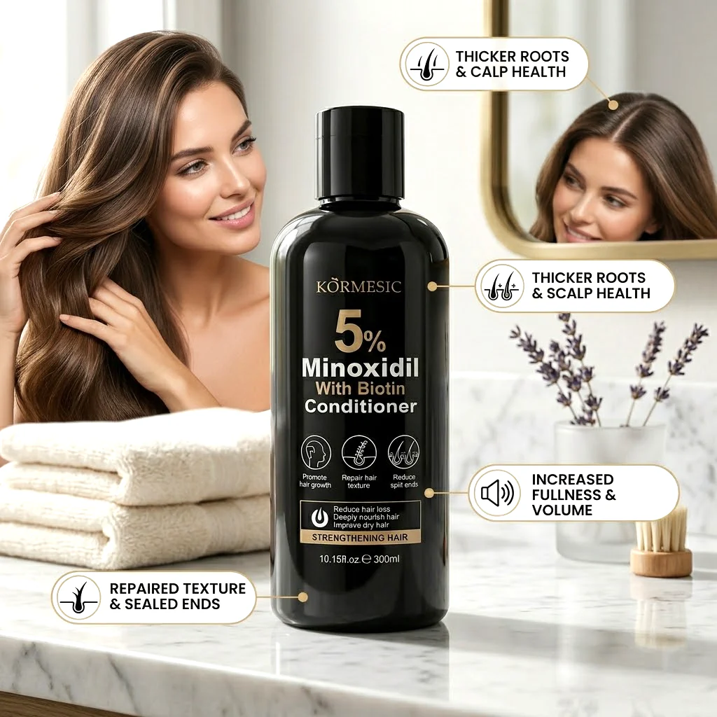 Kormesic 5% Minoxidil With Biotin Conditioner - 300ml