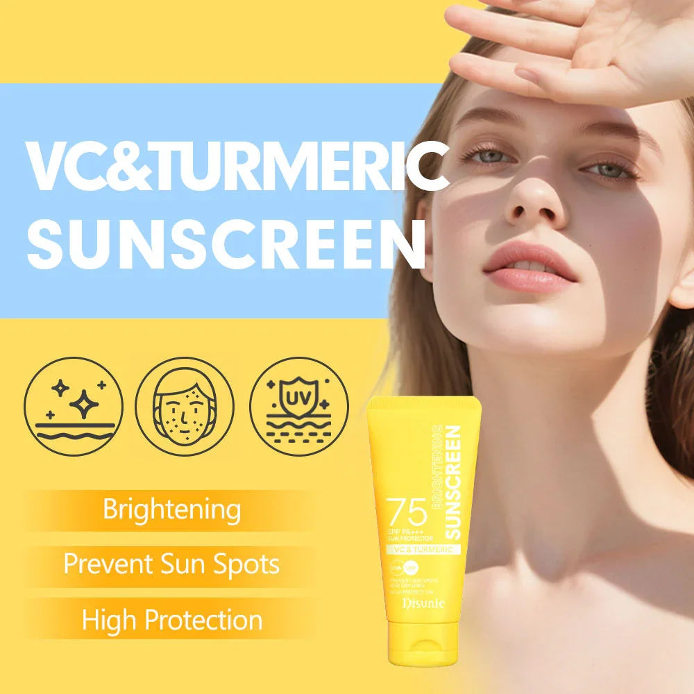 ديسوني واقي من الشمس بعامل حماية من الشمس SPF75 PA+++ - 60 جم