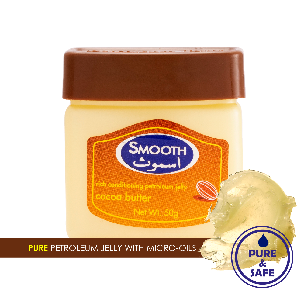 Smooth Cocoa Butter Petroleum Jelly - 368g + 100g