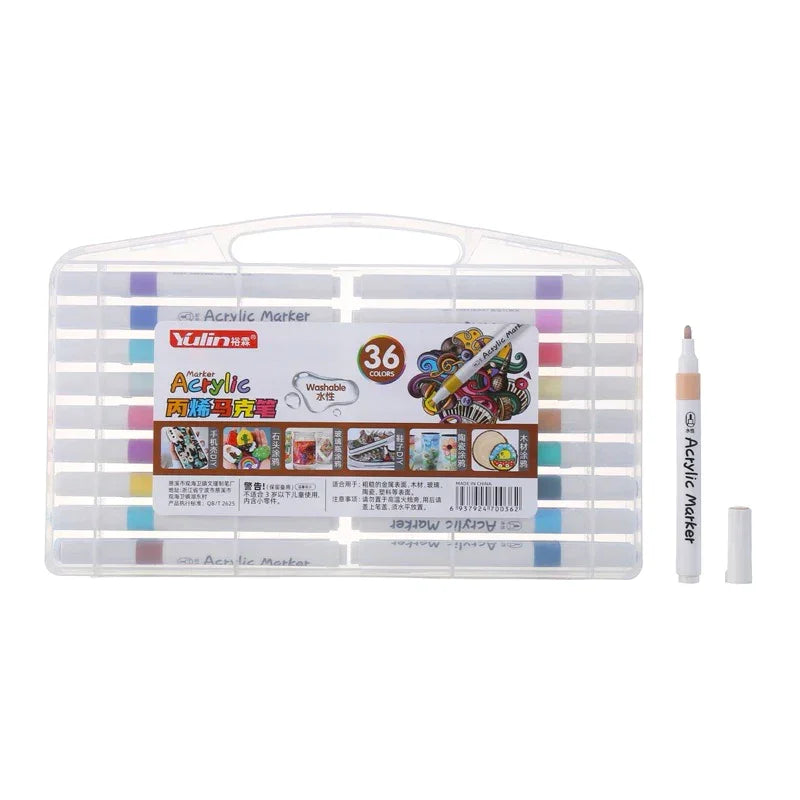 Acrylic Marker For Creative & Art Painting 36 Color Y-04-36