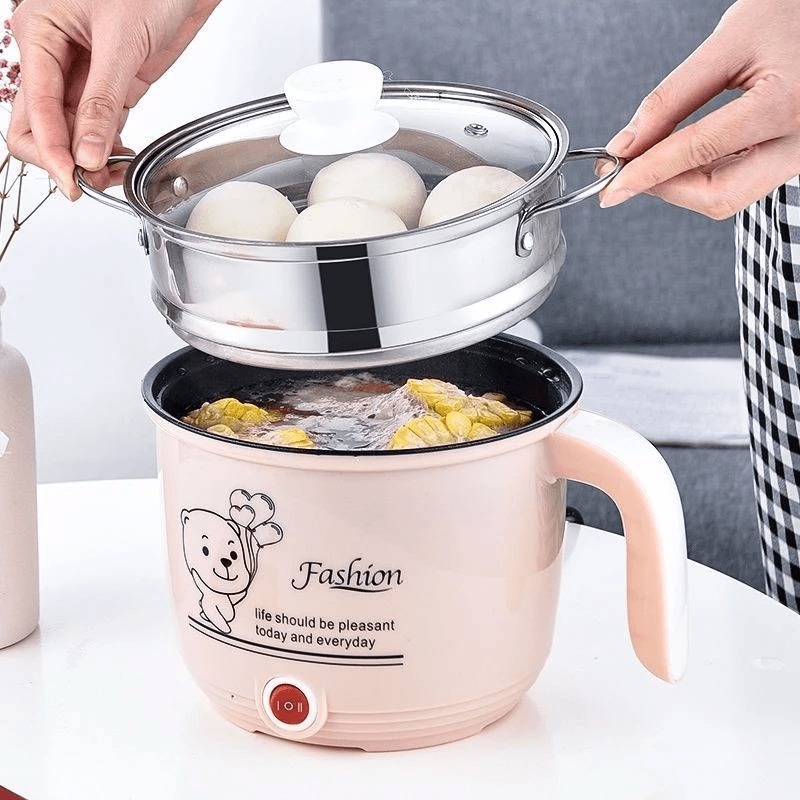 طباخ أرز صغير مع وعاء طهي غير لاصق SC-208