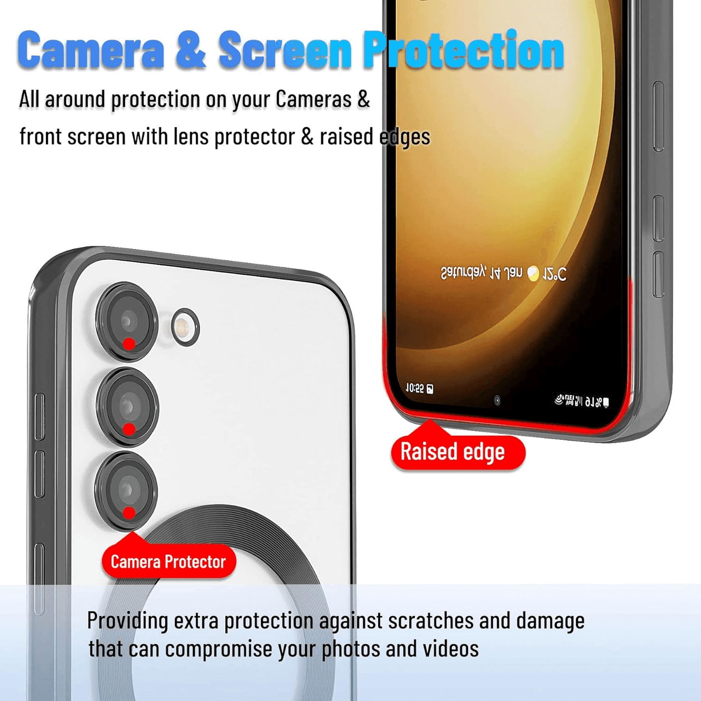 حافظة Magsafe Plating Armor لهاتف Samsung Galaxy S23