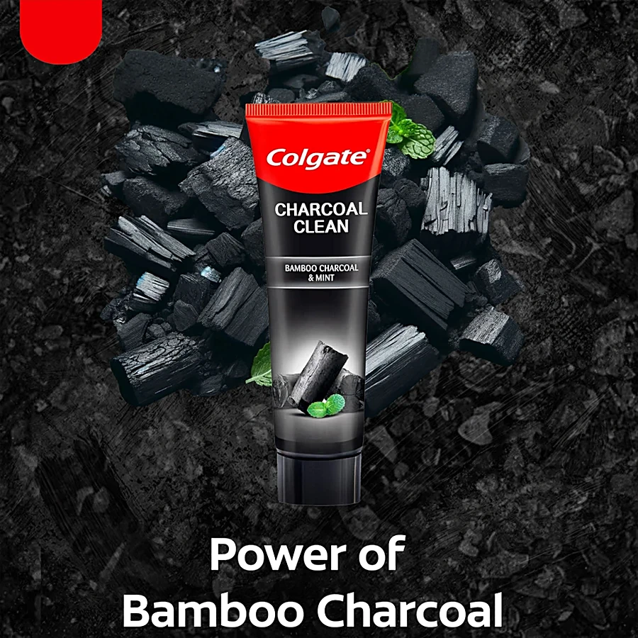 Colgate Bamboo Charcoal & Mint Gel Toothpaste - 120g