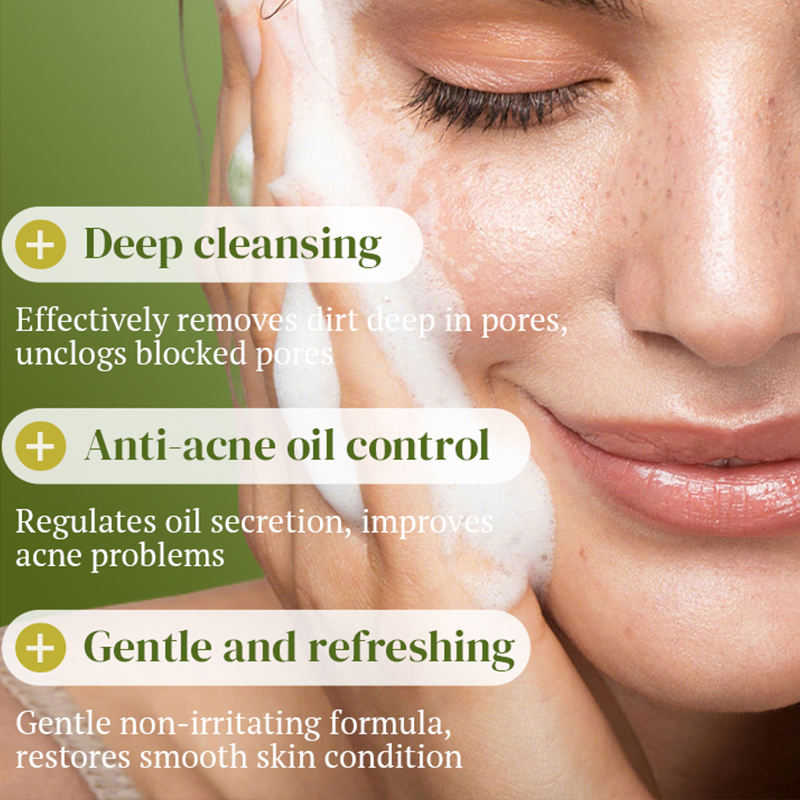 Kormesic Oil Control Green Tea Anti-Acne Facial Cleanser - 100g