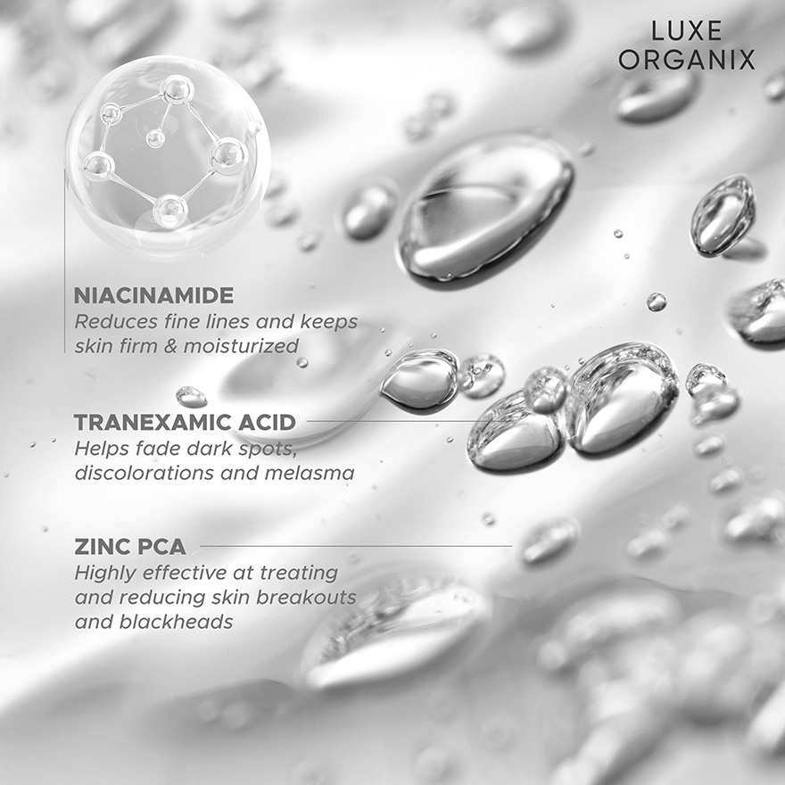 Luxe Organix Brightening Repair Ultra Light Glow Serum - 30ml