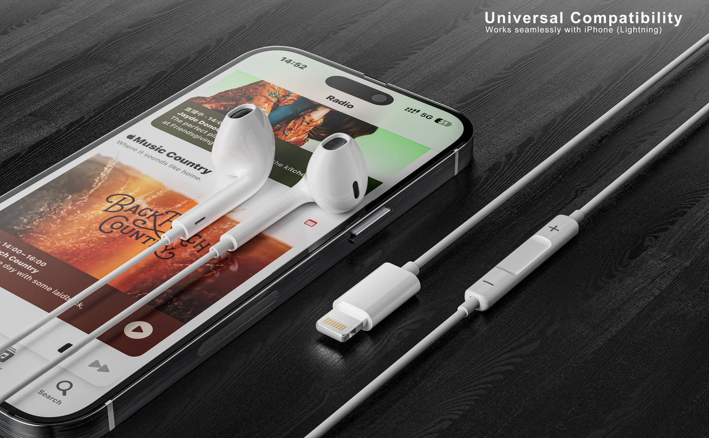 سماعة أذن سلكية VEN-DENS بمنفذ Lightning (لأجهزة Apple) VD-EAR025