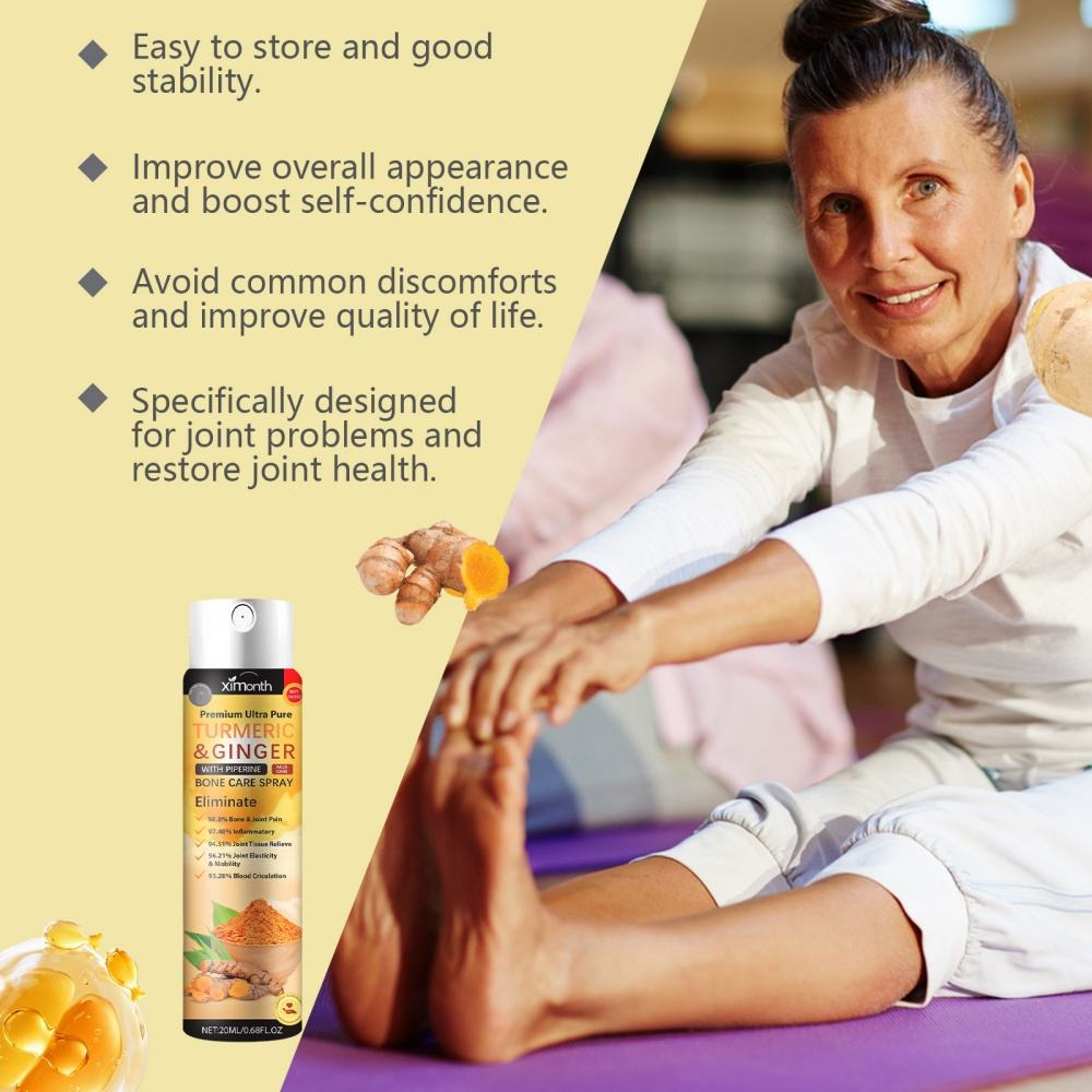 Ximonth Turmeric & Ginger Bone Care Spray - 20ml