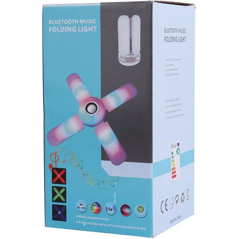 Bluetooth Music Colorful Folding Lamp