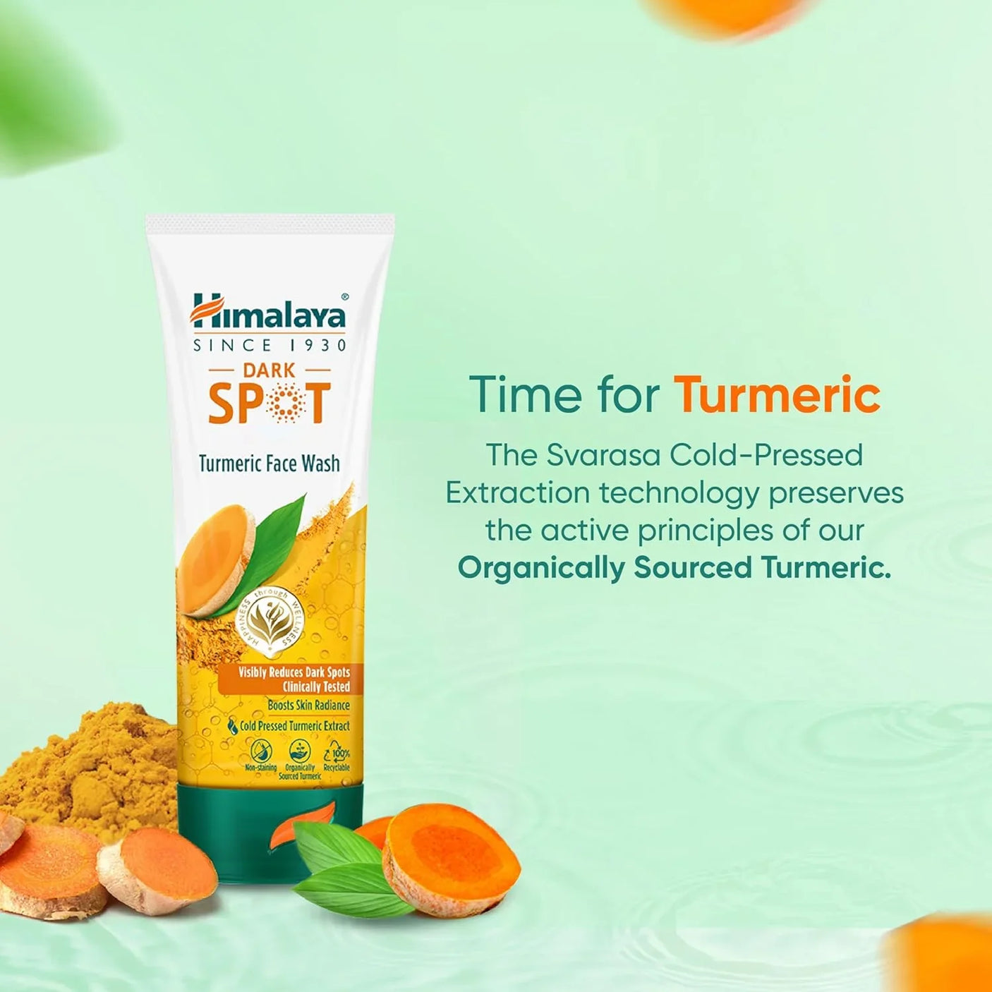 Himalaya Dark Spot Clearing Turmeric Face Wash - 100ml