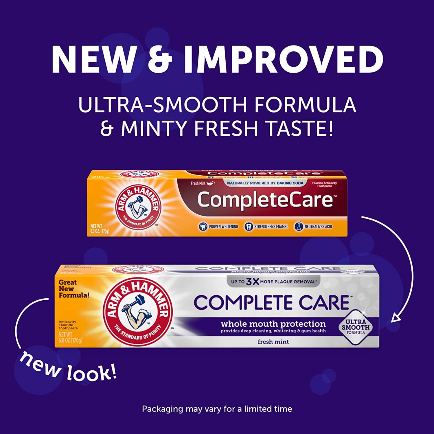 Arm & Hammer Complete Care Toothpaste - 170g