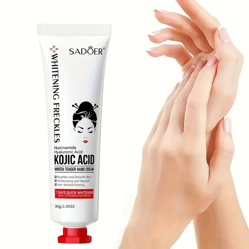 Sadoer Kojic Acid Niacinamide Brightening Hand Cream - 30g