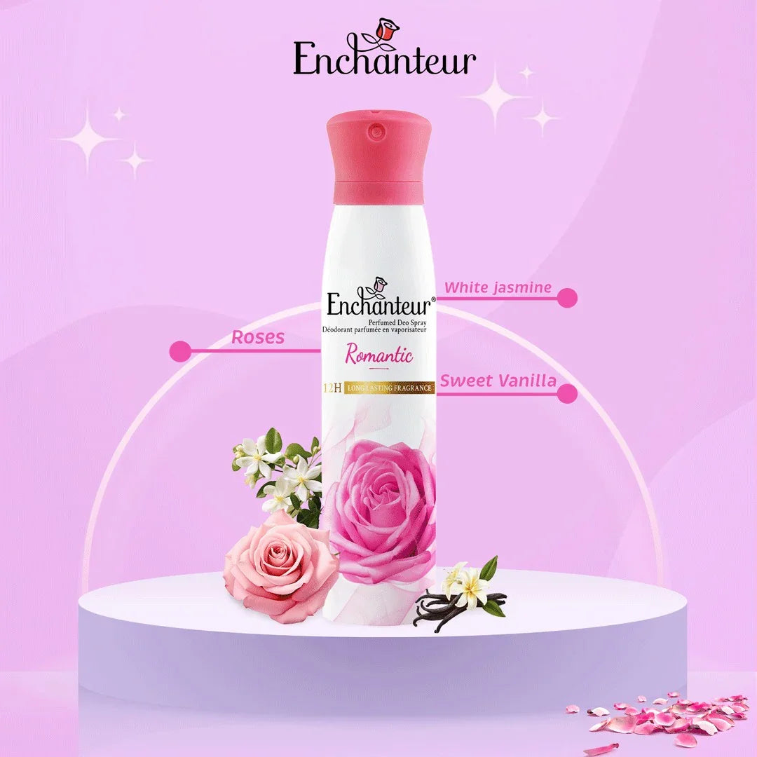 Enchanteur Romantic Perfumed Deodorant Spray - 75ml