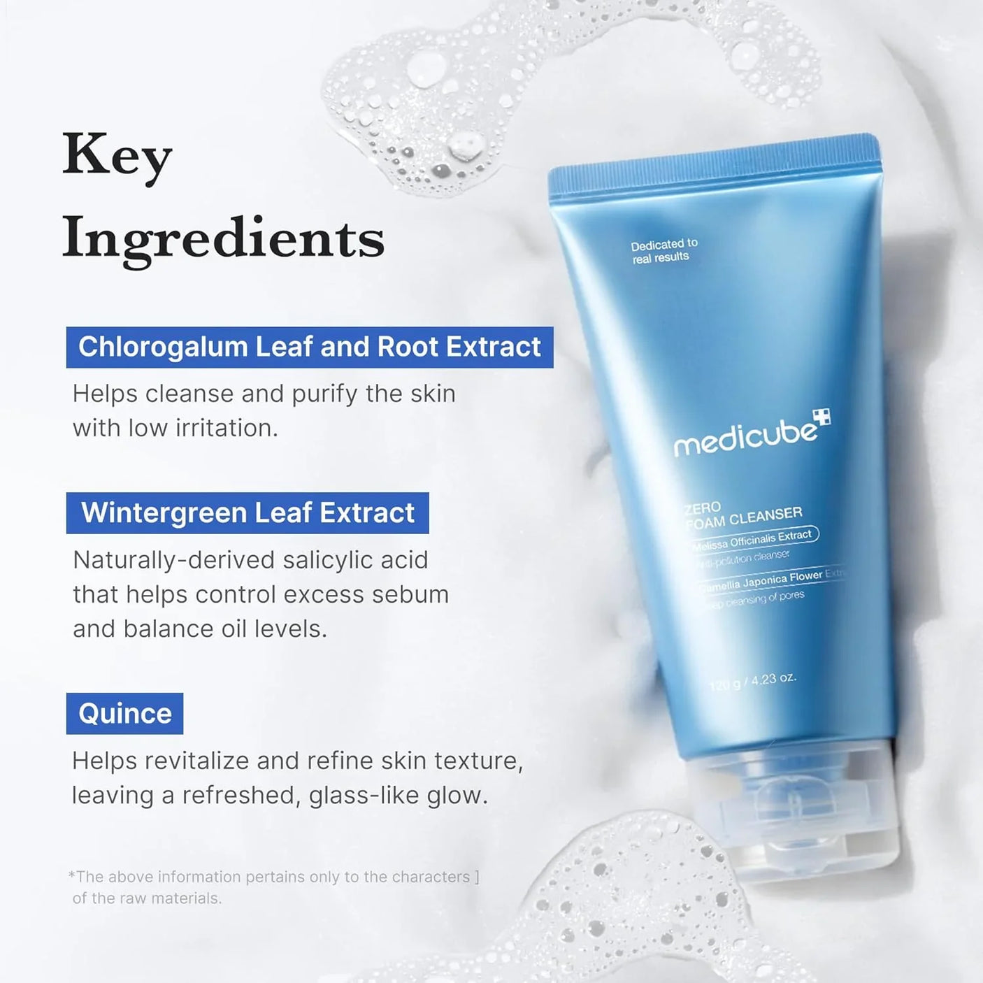 Medicube Zero Foam Cleanser - 120g