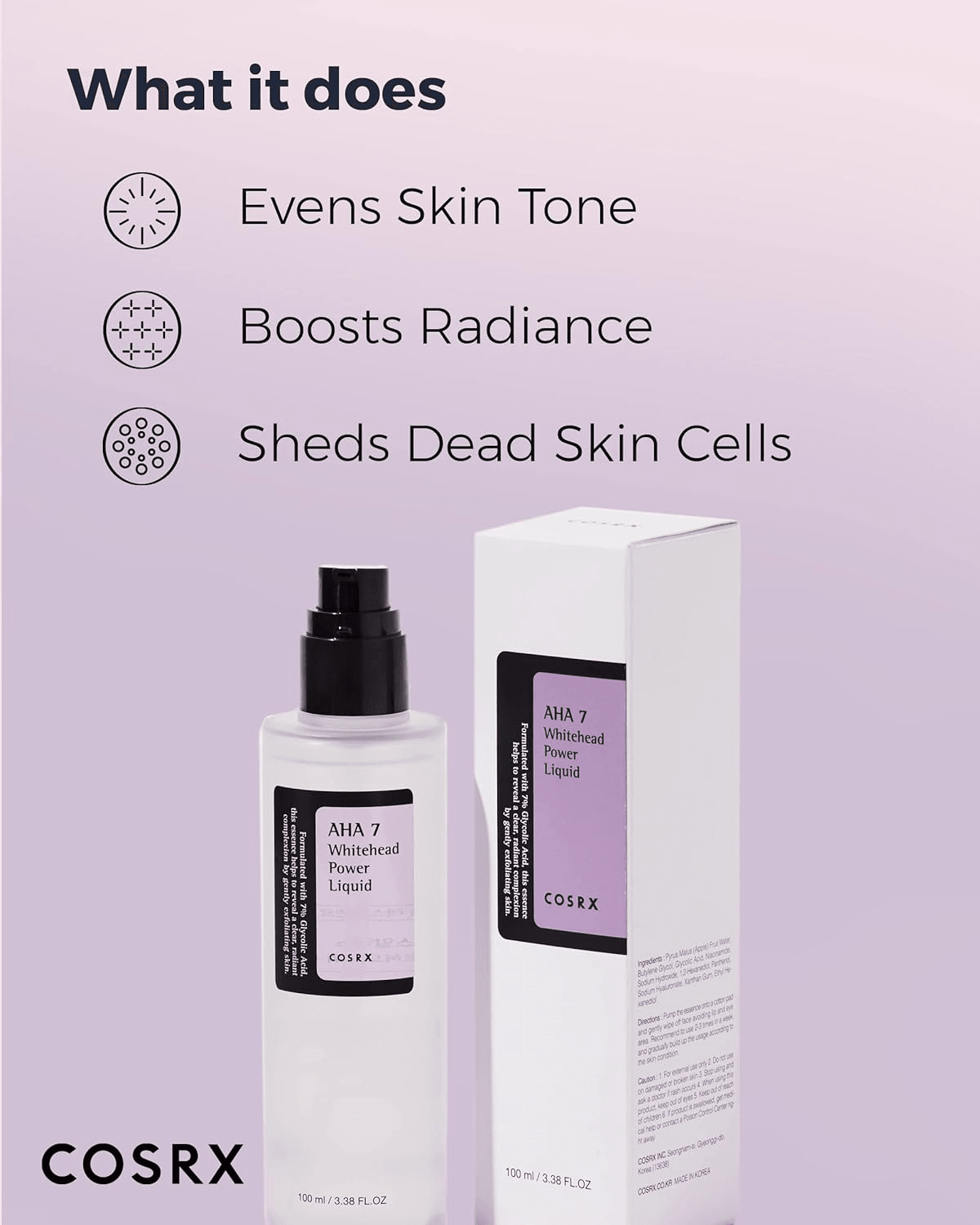 COSRX AHA 7 Whitehead Power Liquid - 100ml