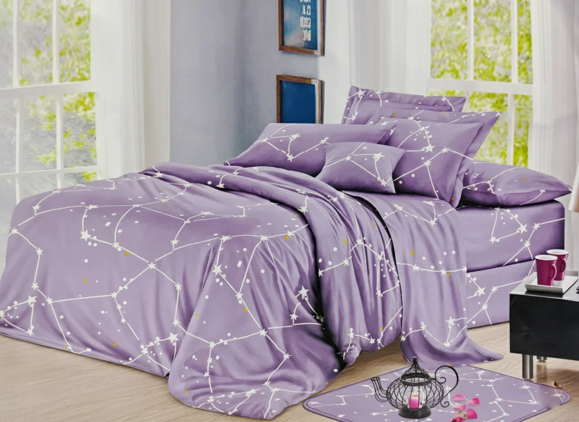 High Quality Bed Sheet With 2 Pillowslip - 200 x 230 CM