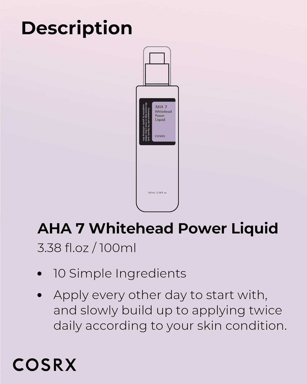 COSRX AHA 7 Whitehead Power Liquid - 100ml