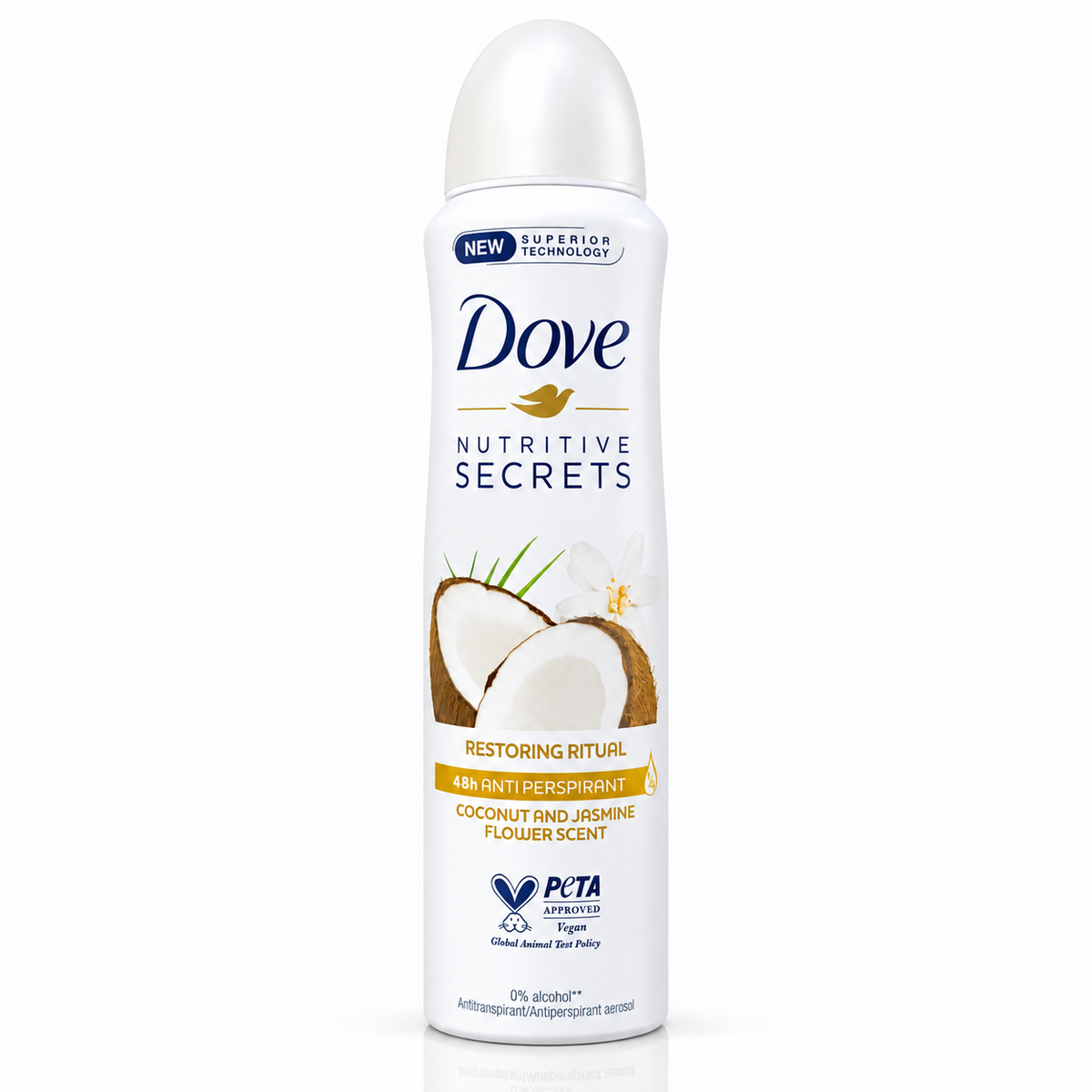 Dove Coconut & Jasmine Deodorant Spray - 150ml
