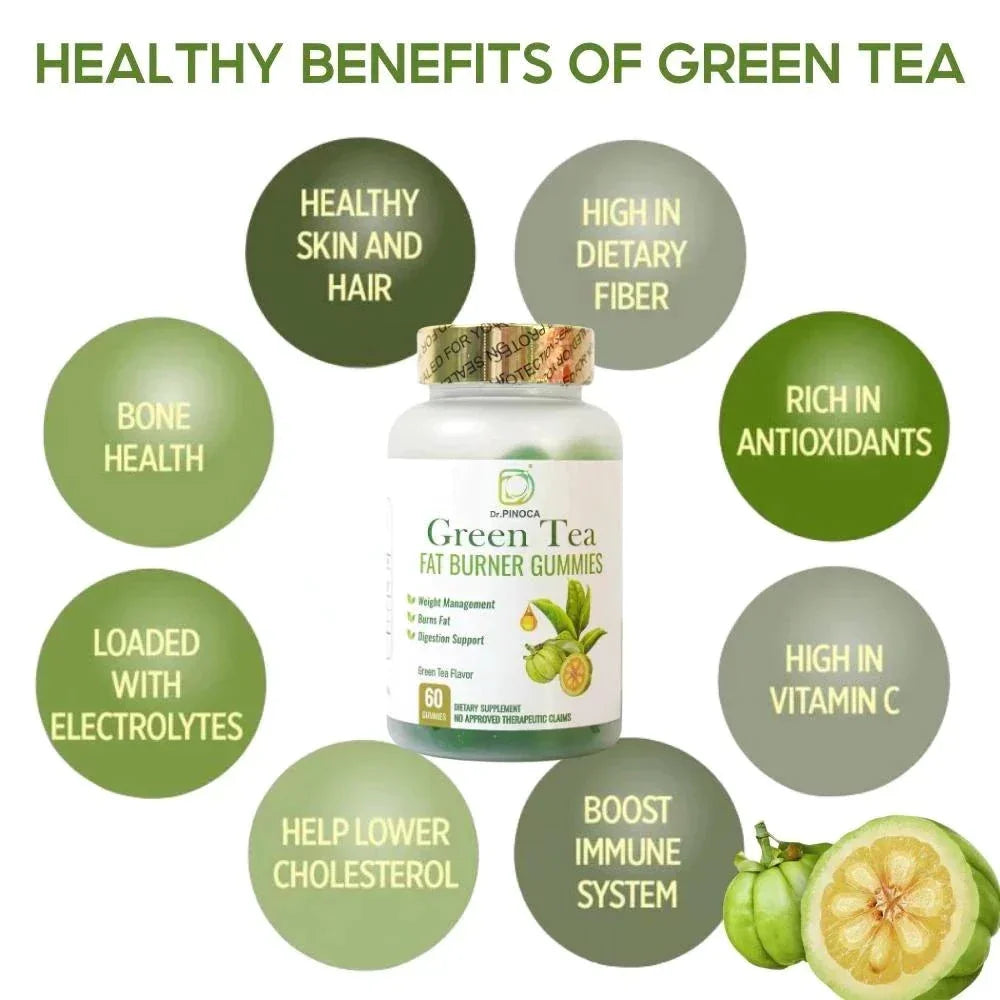Dr. Pinoca Green Tea Nature Lean Gummies - 60s