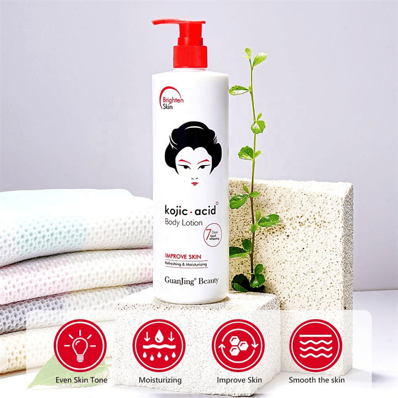 Guanjing Beauty Kojic Acid Moisturizing Body Lotion - 480g